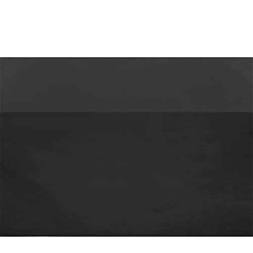 Black Disposable Plastic Tablecloth for Rectangular Tables - 3 Pack, 54 x 108 Inches - Party, Halloween & Graduation Decor