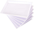 12 Pack White Plastic Serving Trays - Elegant Wedding & Event Platters