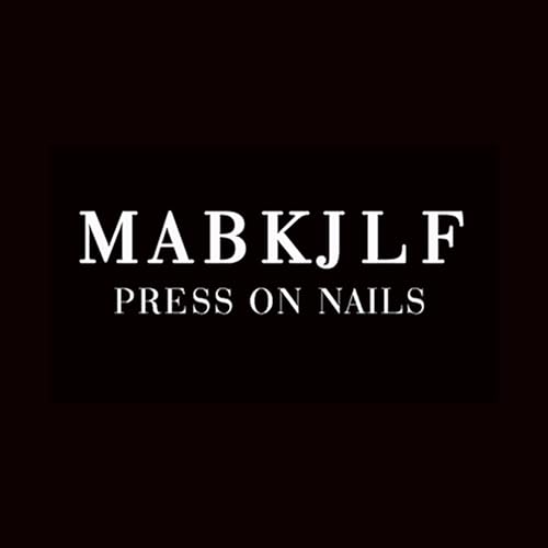Halloween Luxury Press-On Nails Short Duck Style 1 with Spider Web Bat Charms - Black French Reusable Fake Nails