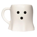 Ghost Halloween Mug 12oz - Ceramic Spooky Coffee Cup for Tea & Seasonal Brew - White Variant