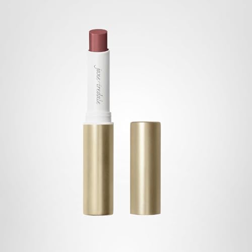 jane iredale ColorLuxe Hydrating Cream Lipstick, Creamy, Highly Pigmented Lip Color Delivers Weightless Moisture and Bold Payoff, Satin Finish, Vegan