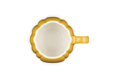 Le Creuset Stoneware Pumpkin Mug with Lid - Nectar, 14 oz Seasonal Drinkware