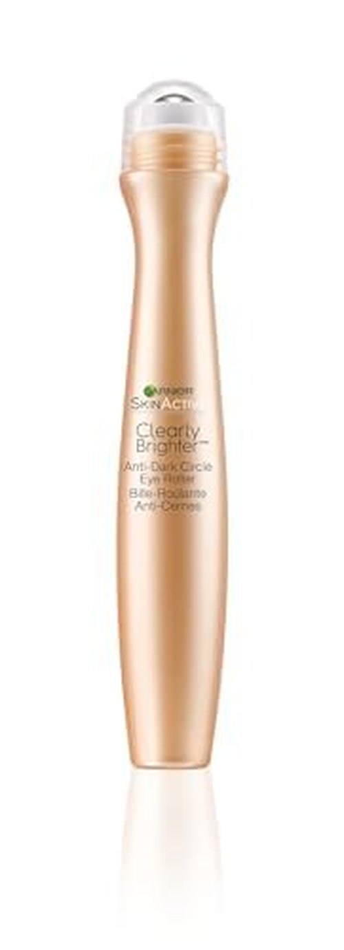 Garnier SkinActive Clearly Brighter Eye Roller - Anti-Dark Circle Treatment, Sheer Tint Light/Medium, 0.5 Fl Oz