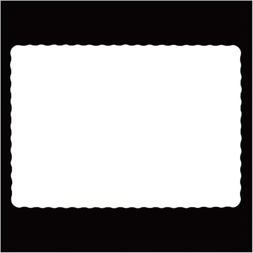 Disposable Paper Placemat 200 Pack - 10x14 Inch White Heavy Duty Eco-Friendly