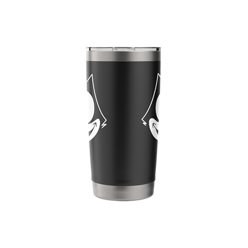 Felix the Cat Big Face Insulated Stainless Steel Tumbler - 20oz Black Variation