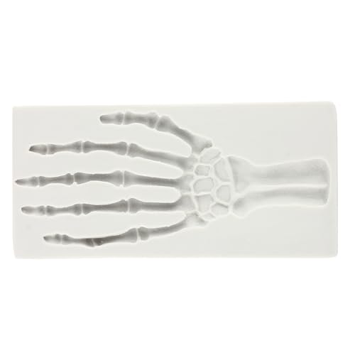 Skeleton Hand Silicone Mold for Cake Decorating Halloween Skeleton Style N