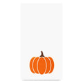 Fall Pumpkin Paper Napkins - 100 Pack Disposable Guest Towels for Autumn