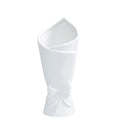 Matte White Bowknot Ceramic Vase - Modern Home Decor, Model B