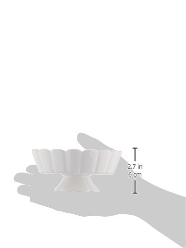 Sweet Stuff Candy Dish Set with Silver Scoop - Mud Pie Ceramic Decor