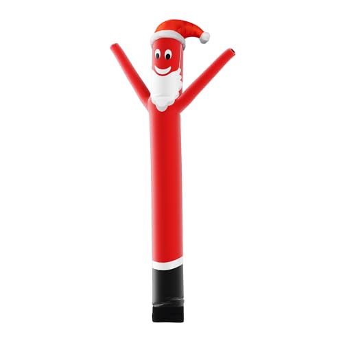Santa Disguise Air Dancer Inflatable Tube Man - 10ft Christmas Outdoor Decoration