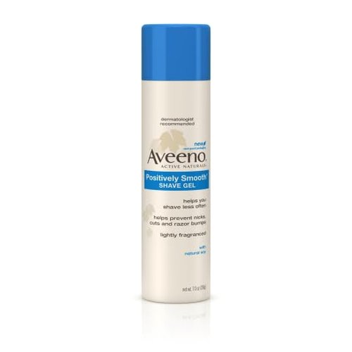 Aveeno Positively Smooth Moisturizing Shave Gel, 7 oz.