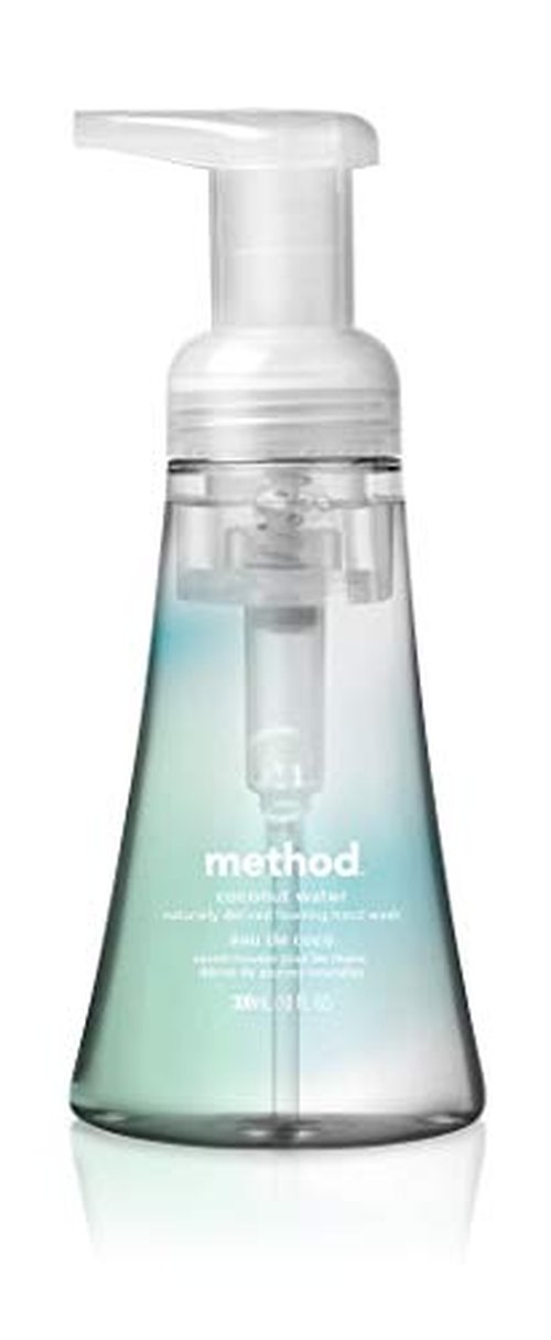 Method Foaming Hand Soap, Coconut Water, 10 fl oz (Pack of 6)