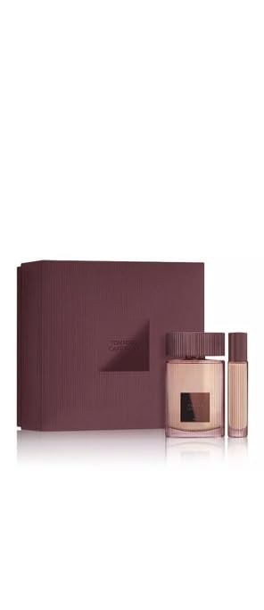 Tom Ford Cafe Rose Eau De Parfum Set - 1.7 Fl Oz + Travel Spray 0.34 Fl Oz | Luxurious Fragrance Gift