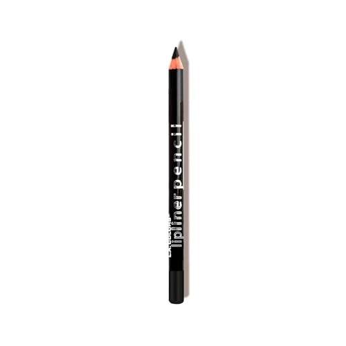 Lipliner Pencil Black - Long-Lasting, Hydrating Formula, 0.04 Ounce - Pack of 1