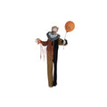 Life-Size Talking Clown Halloween Animatronic - 65 Inch Outdoor Indoor Decoration with Lights & Motion