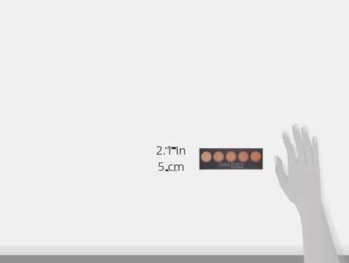 Cinema Secrets Ultimate Foundation 5-in1 Palette - Light-Med Pink-Beige Undertones, 500A series, Buildable Coverage, Long-Wear Matte Finish, Paraben-Free, Color Correct, Contour & Highlight