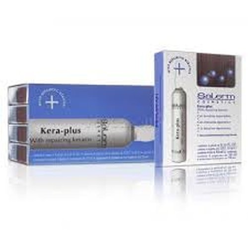 Salerm Kera-Plus Keratin Treatment - Repairing Formula, 0.44 Ounce for Healthy Hair