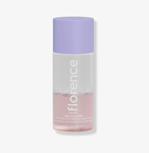 Florence By Mills Bi-Phase Eye Makeup Remover - Gentle Formula for Effortless Makeup Removal | 100 ml