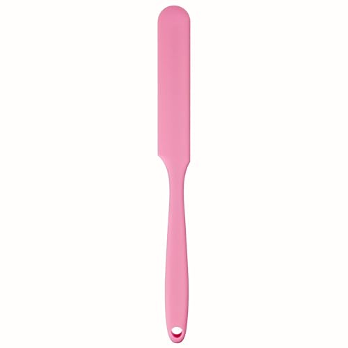 Reusable Pink Silicone Wax Applicator Spatula - Hair Removal & Body Use, Size 1