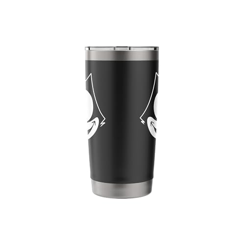 Felix the Cat Big Face Insulated Stainless Steel Tumbler - 20oz Black Variation