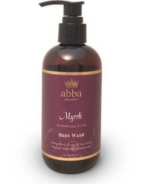 Skiennix Myrrh Body Wash - Nourishing Formula with Pump | 8 oz Size