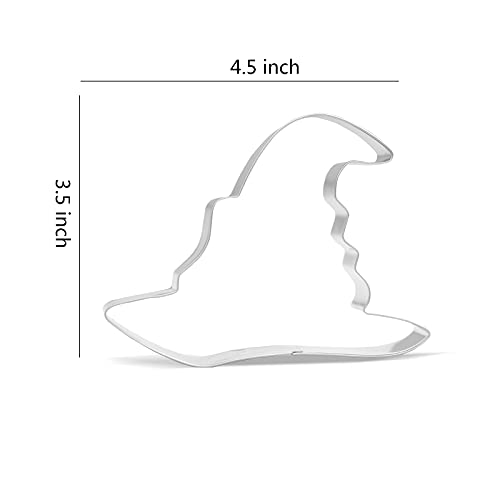 Large Halloween Cookie Cutter Set - 6 Stainless Steel Shapes for Baking & Crafts