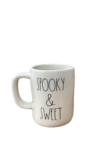Halloween Ceramic Mug with Peanuts Character Holding Pumpkin - Spooky & Sweet Variation of Snoopy