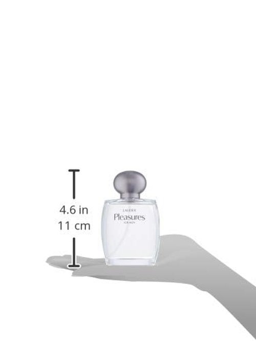 Estee Lauder Pleasures For Men Cologne Spray - 3.4 Oz | Fresh & Invigorating Fragrance