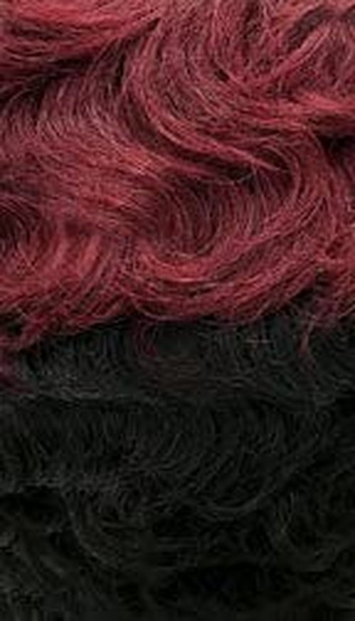 It's A Wig Synthetic Hair Wig Nuna (NDXBURG - NATURAL DARK EXTRA + BURGUNDY)
