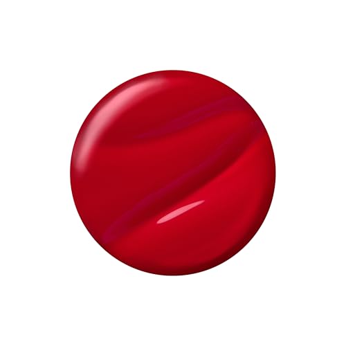Long Lasting Red Nail Polish with Gel-Like Finish - No UV Lamp Needed