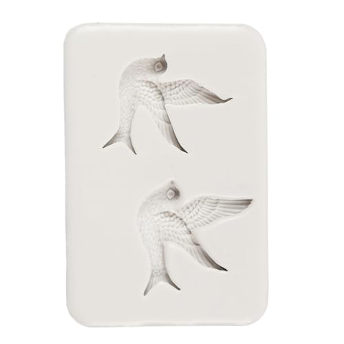 Bird Silicone Mold for Cake Decorating Chocolate Fondant - Style C