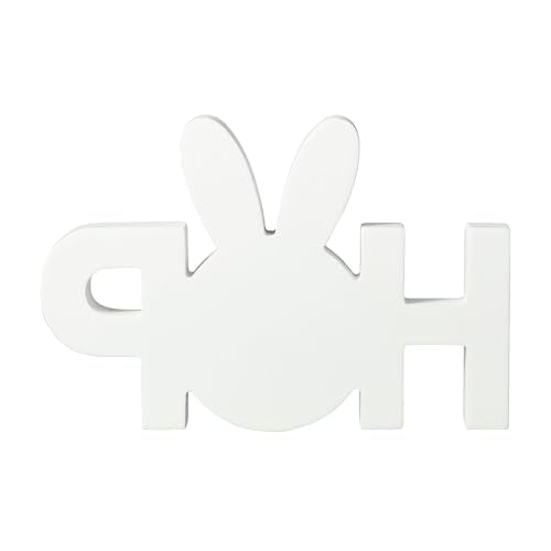 Easter Hop Wooden Bunny Sign - Spring Table Decor for Easter Party - Variation of THIS listing