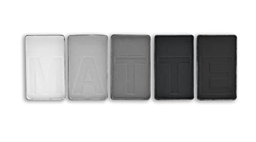 Matte Eyeshadow Palette 5 Colors - Black Lace, 0.08 Oz - Pack of 1