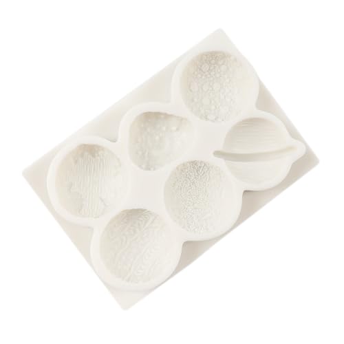 Space Planet Silicone Mold - Meteorite & Planet Cake Decor - Style C