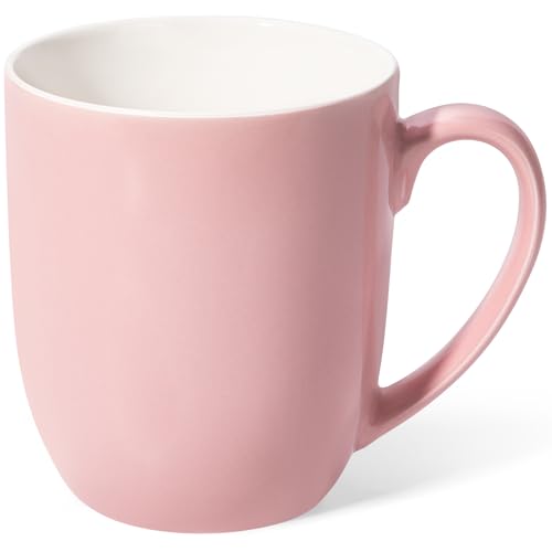 Large Pink Coffee Mug 16oz with Handle - Novelty Tea Cup for Office & Home