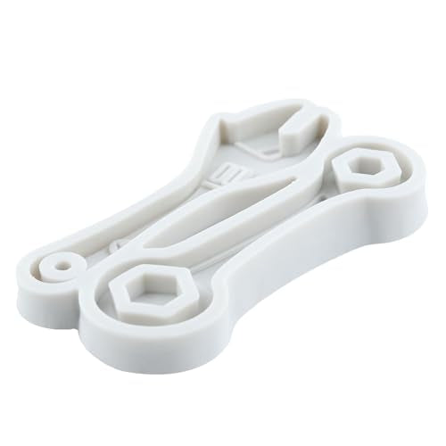 Construction Hand Tools Silicone Mold Set of 5 - Style B for Cake Decorating