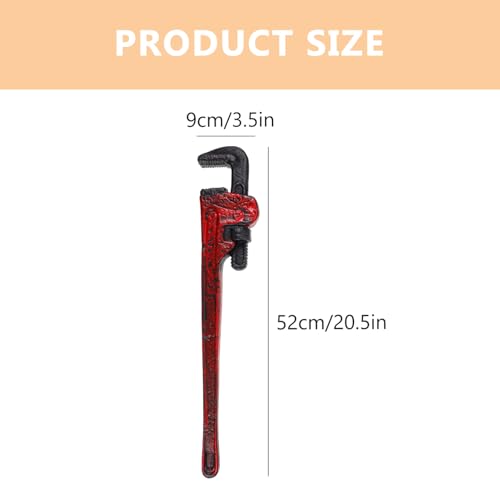 Halloween Fake Wrench Prop - Plastic Horror Party Cosplay Tool