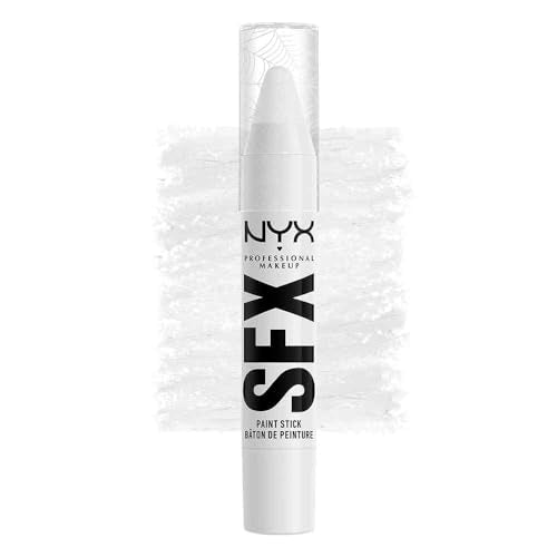 SFX Face & Body Paint Sticks White - High Coverage, Long-Lasting Makeup