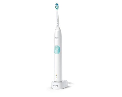 Philips Sonicare ProtectiveClean 4100 Electric Toothbrush - Rechargeable, Plaque Control, White