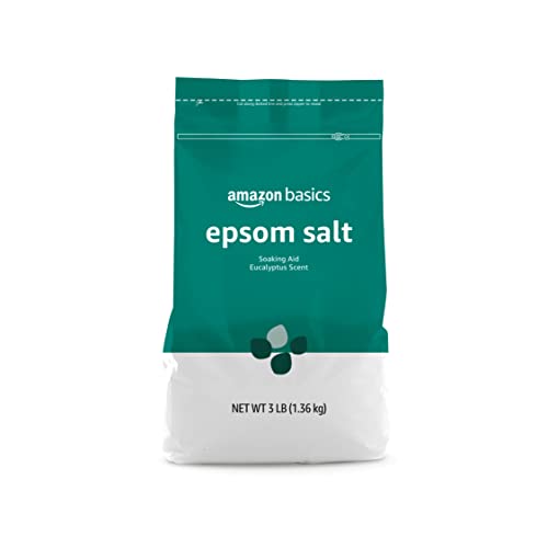3 Pound Eucalyptus Scented Epsom Salt Soaking Aid with Spearmint - Pack of 1