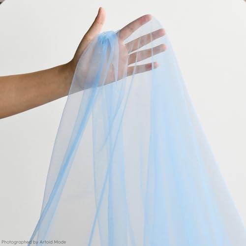Dusty Blue Gauze Table Runner 59x120 Inch 10 Pack - Seasonal & Wedding Decor