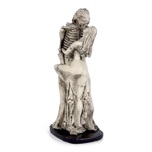 Gothic Devil and Beauty Statue - Horror Halloween Home Decor Sculpture