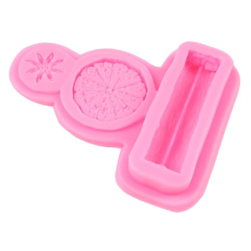Winter Spices Silicone Mold Set - Lemon Slice, Star Anise, Cinnamon Stick - Style B
