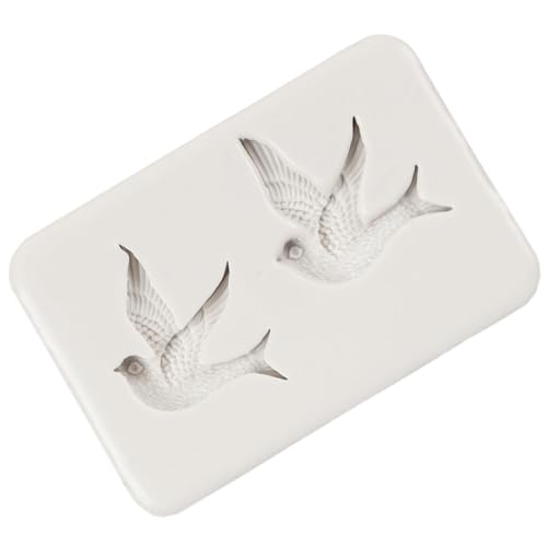 Bird Silicone Mold for Cake Decorating Chocolate Fondant - Style C