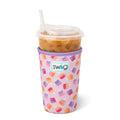 Swig Life 22oz Medium Iced Cup Coolie - Candy Corn Halloween Insulated Sleeve with Handle