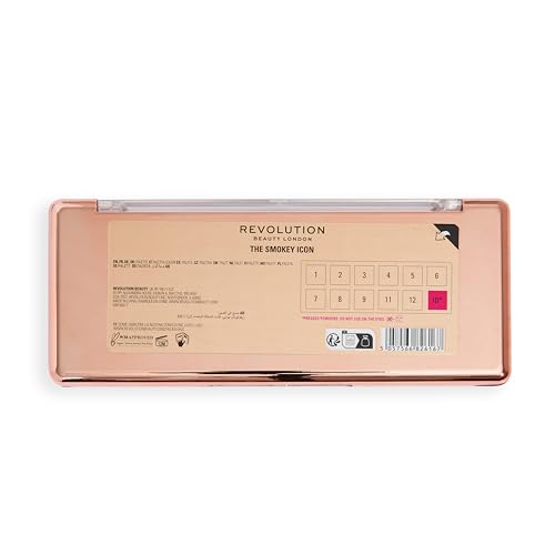 Berry Eyeshadow Palette with 12 Shades - Vegan Cruelty-Free Makeup