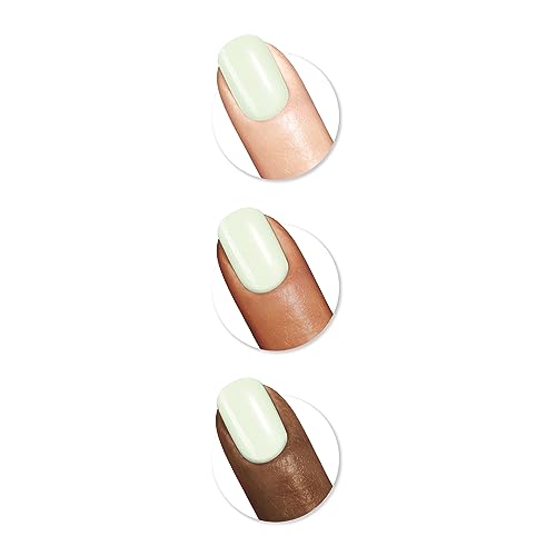 Glow in the Dark Blue Nail Polish - Quick Dry Semi Opaque Long Lasting