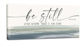 Large Christian Wall Art Bible Verse Psalm Canvas Print for Home & Church 30x60