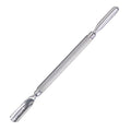 Young Nails Slickpour Dual Metal Pusher - Precision Nail Care Tool for Perfect Manicures