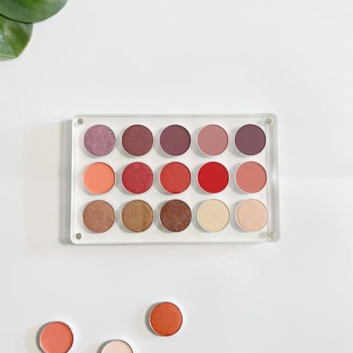 Magnetic Eyeshadow Palette DIY Acrylic Transparent Makeup Organizer 26mm Holes